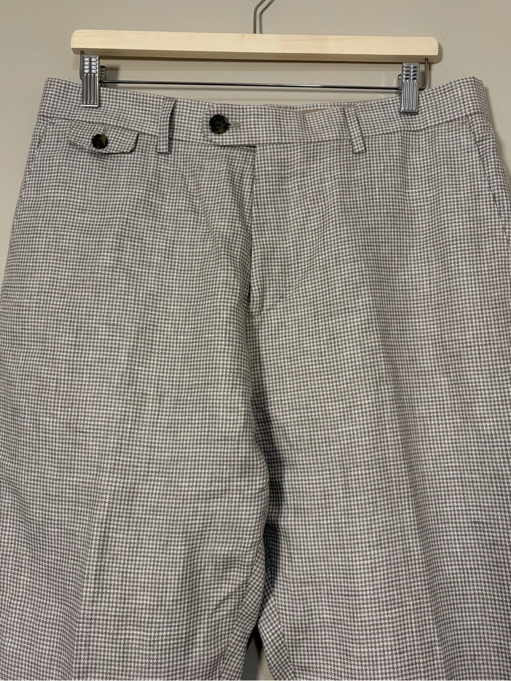 Banana Republic | New Houndstooth Tailored Slim Fit trousers Men’s size 33 x 30